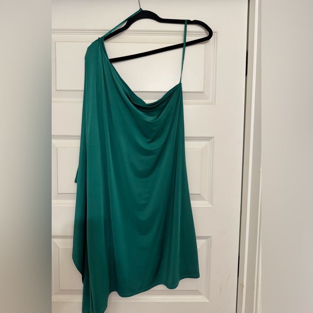 Bebe Vibrant Green Dress